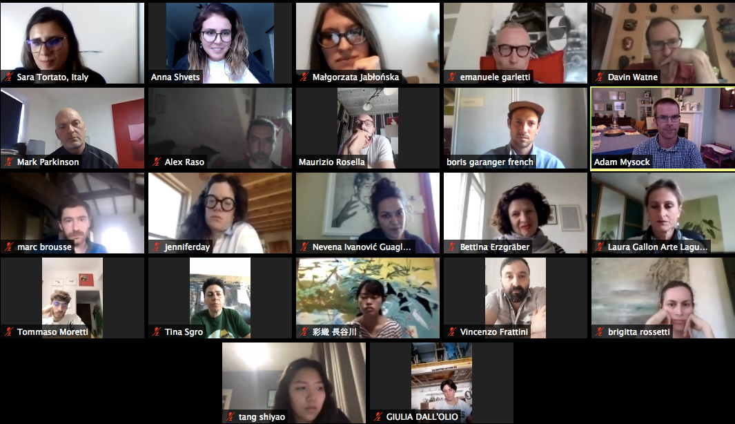 Arte Laguna Prize Zoom Meeting