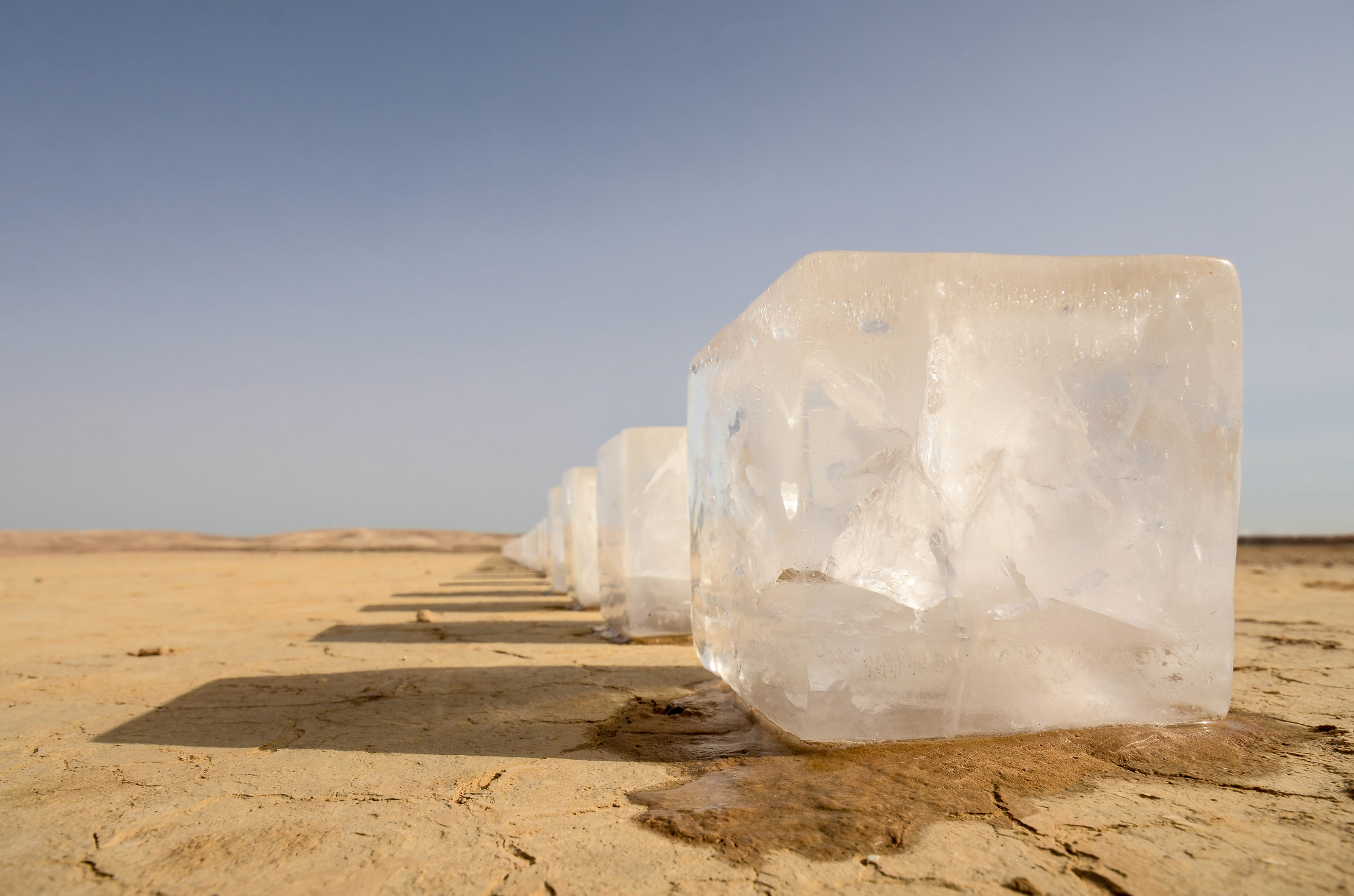 31 cubes Ground view Moshe Vollach | Arte Laguna Prize